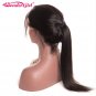 Lace Frontal Wigs For Black Women 150% Plucked Brazilian Straight Lace Front Human Hair Wigs Size 16