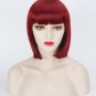 Short Curly Synthetic Hair Cosplay Wig For Women Fiber Heat Resistant Daily Full Hair