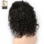 Lace Front Human Hair Wigs For Black Women Remy Natural Wave Short Bob Wigs Pre Plucked Size 18