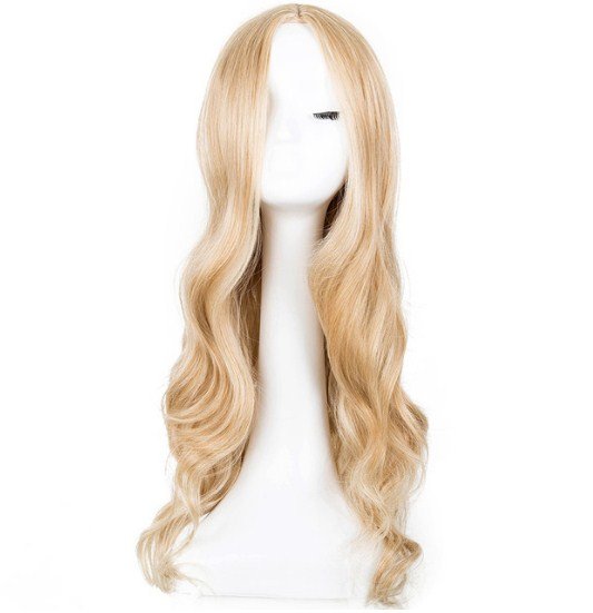 Synthetic Long Curly Cosplay Wig Party Medium Line Carnival Costume Halloween Party Salon