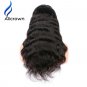 Wave Lace Front Human Hair Wigs For Woman Plucked Brazilian Remy Hair Wigs Bleached Knots Size 12