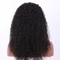Lace Frontal Wigs Curly Human Hair Wig Pre Plucked Natural Color Brazilian Remy 150 Density Size 12