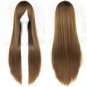 Soowee 24 Colors Pink Gray 80cm Long Women Wig Heat-resistant Straight Cosplay Wigs