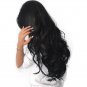 Lace Front Human Hair Wigs For Women Natural Black Pre ripped 250% Density Body Wave Frontal SIze 18