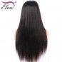 Straight Lace Front Human Hair Wigs Pre Plucked With Baby Hair Glueless Lace Front Wigs Size 20