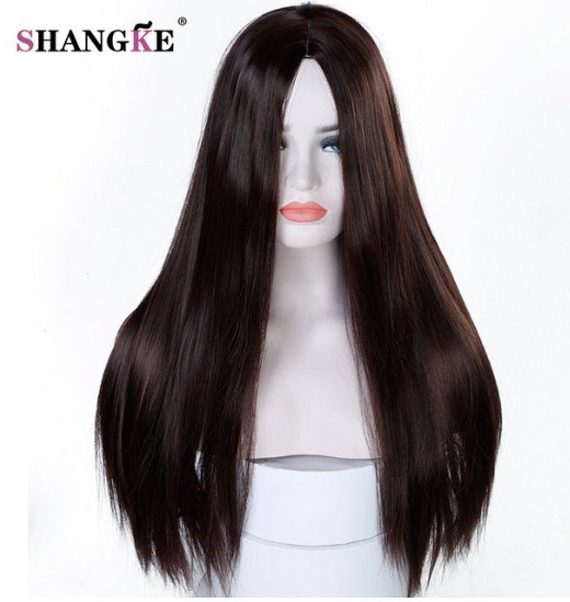 Long Straight Black Wig Women Synthetic Wigs Hairstyles For African American Black Women Hairpieces
