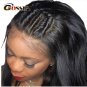 Human Hair Wigs For Black Women With Baby Hair Straight Hair Brazilian Gossip Lace Front Wig SIze 22