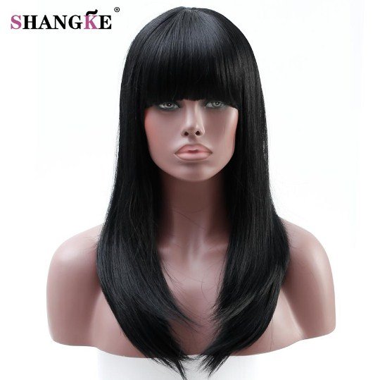 Wig for Black Women Wigs For African American Wigs For Black Women False Synthetic Heat-resistant