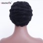 Short Curly Hair Synthetic Wigs For Black Women Short Black African American Hair Wigs