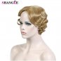 Short Curly Hair Synthetic Wigs For Black Women Short Black African American Hair Wigs