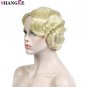 Short Curly Hair Synthetic Wigs For Black Women Short Black African American Hair Wigs