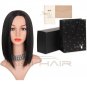 Wig Ombre Pink Wig Straight Synthetic Wigs Short Black Hair for Women High Temperature Fiber