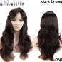 Long Wavy Cosplay Pink Black Blue Sliver Gray Blonde Brown Synthetic Hair Wigs