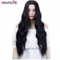 Long Curly Curly Wigs For African American Hair Heat Resistant Synthetic Wigs For Women