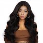 Human Hair Lace Front Wigs With Baby Hair Pre Ripped Brazilian Remy Hair Wigs Human Size 22