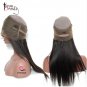 Lace Front Wig For Black Women 180% Density Pre Plucked Straight Silky Human Hair Size 20