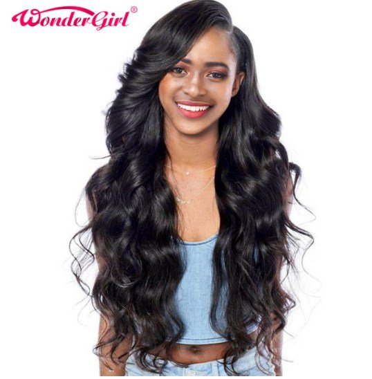 Lace Front Human Hair Wigs For Black Women Pre Plucked Malaysian Body Wave Lace Front Wig Size 16