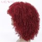 Wig Afro Kinky Curly Wigs for Black Women Mixed Blondes Brown250g Synthetic Wigs