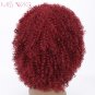 Wig Afro Kinky Curly Wigs for Black Women Mixed Blondes Brown250g Synthetic Wigs