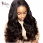 Forever Beauty 250% Density Lace Front Human Hair Wigs Brazilian Body Wave Remy Hair Size 18