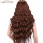 Synthetic Wig Blonde Brown Red Black Heat Resistant Hair Water Wave Wigs for Black Women