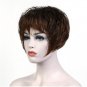 Curly Hair Wigs Women Hairpieces Heat Resistant Synthetic African American Wigs Light  Brown