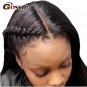 Lace Frontal Wig With Baby Hair Lace Gossip Front Wigs For Black Women Non Remy Human Hair Size 24