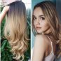 High Density Temperature Synthetic Wig For Black / White Women Glueless Wavy Hair Cosplay Wig