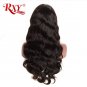 Human Hair Wigs With Baby Hair Wig Hair Lace Front Wigs For Women Body Black Hair Size 16
