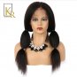 Wig Lace Front Human Hair Wigs for Black Women Yaki Italian wig With Baby Hair Size 24