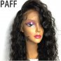 Curly Lace Front Human Hair Wig Brazilian Remy Hair Color Natural Wig For Black Women Size 28