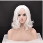 Wig Long White Wavy Santa Claus beard set Luxury Fiber High Temperature Cosplay wig