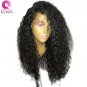 Lace Frontal Wig Pre Plucked With Baby Hair 10-22 Brazilian Curly Lace Front Human Hair Wigs Size 12