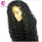 Lace Frontal Wig Pre Plucked With Baby Hair 10-22 Brazilian Curly Lace Front Human Hair Wigs Size 12