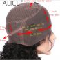 Straight Silky Lace Front Wig With Baby Hair Glueless Brazilian Human Hair 360 Wigs Size 20