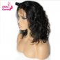 Lace Front Short Bob Wigs For Women Pre Plucked with Baby Hair Tailless Remy Human Hair  Size 12