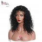 Lace Front Human Hair Wigs For Black Women Brazilian Remy Natural Black Hair Glueless Wig Size 16