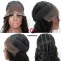 Lace Front Human Hair Wigs For Black Women Brazilian Remy Natural Black Hair Glueless Wig Size 24