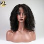 Lace Front Human Hair Wigs For Black Women Curly Brazilian Curly Hair Remy Glueless Lace Wig Size 16