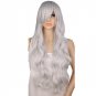 Cosplay Party Wig Costume Red Pink Sliver Gray Black 70 Cm High Temperature Synthetic Hair Wigs