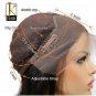 Short Bob Human Hair Wigs For Black Women Brazilian Remy Lace JK Front Wigs 150% Human Hair  Size 14