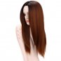 Straight Hair Ombre Synthetic Wigs for Women Fiber Heat Resistant Cosplay Wig