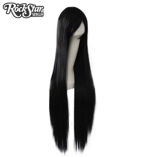 100 cm Long Straight Synthetic Hair Heat Resistant Red Pink Cosplay Wigs