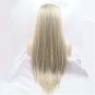 Synthetic Lace Front Wig Heat Resistant For Women Side Part Long And Silky Straight Lace Wig Size 24