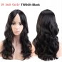 Curly Cosplay Wig Heat Proof Natural Real Full Head Synthetic Hair Wigs Natural Color