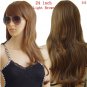 Curly Cosplay Wig Heat Proof Natural Real Full Head Synthetic Hair Wigs Natural Color