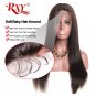 Straight Lace Front Human Hair Wigs For Woman Lace Front Wigs With Baby Hair Size 20