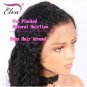 Curly Hair Front Wigs Lace Human Hair Brazilian Remy Hair Lace Front Wig With Baby Hair Size 24