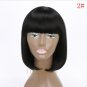 12 Inch Straight Short Bob Wigs for Black Women Wig Brown Synthetic Wigs