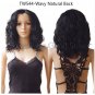 Body Wave Synthetic Hair Women Lady Daily Wardrobe Full Head Ombre Black Cosplay Hair Wig Natural